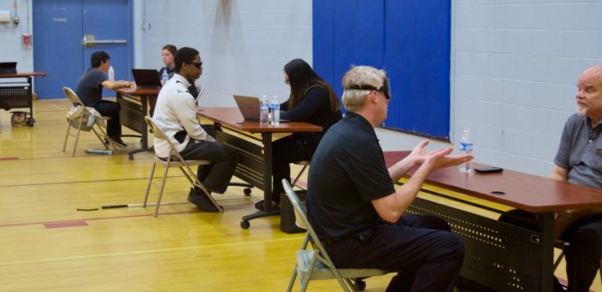 Job Seekers participate in Mock Interviews