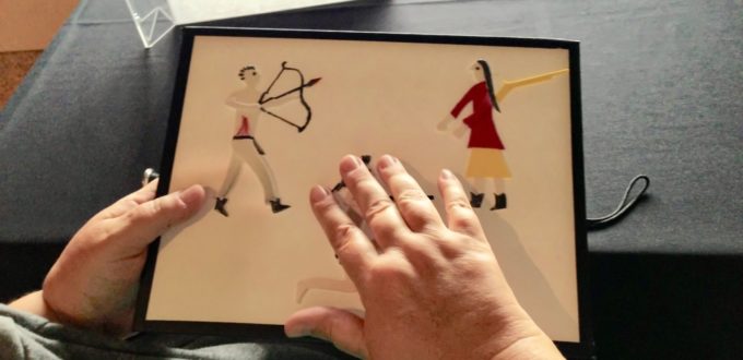 Tactile art at the Denver Art Museum