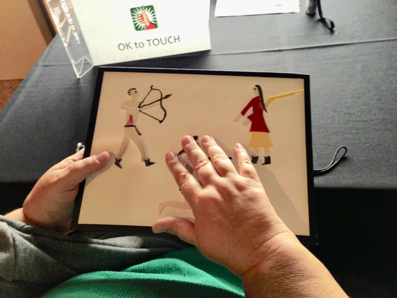 Tactile art at the Denver Art Museum
